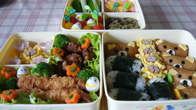 ✿2009,幼稚園運動会のお弁当✿