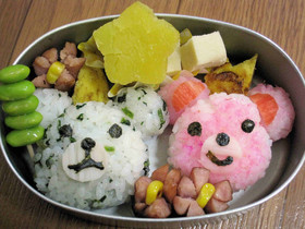 お弁当に★くまさんおにぎり