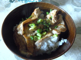超簡単☆豚肉丼