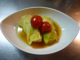 簡単に作るロールキャベツ