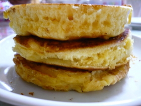 ふわふわ＆分厚いホットケーキ