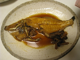 簡単♪カワハギの煮付け >゜)))彡