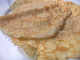 キレイに焼ける クレープ生地