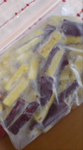 いろいろ使えそう！さつまいも冷凍保存