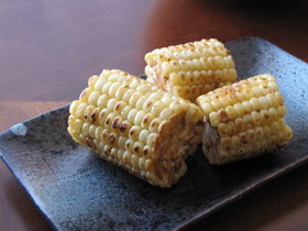 フライパンで香ばし～い焼きとうもろこし