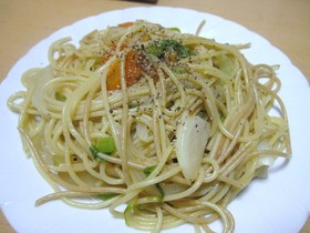 とろとろ♪かぶのスパイシー塩パスタ