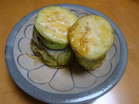 白茄子の天ぷら