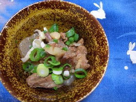 居酒屋風☆トロトロ牛すじの煮込み