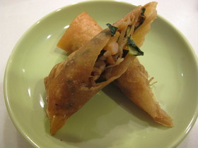 野菜で簡単春巻き