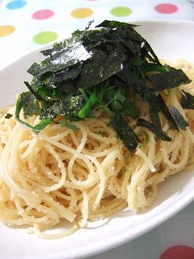 我が家の定番✿簡単シンプル明太子パスタ