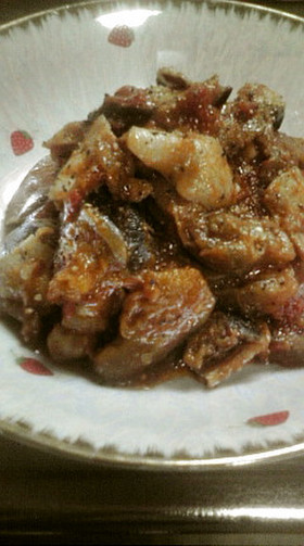 ナスと豚バラのトマト煮込み