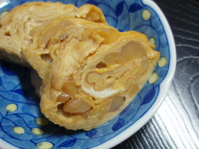 栗の甘露煮入り卵焼き