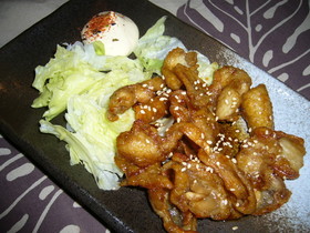 捨てないで☆鶏皮の甘辛煮