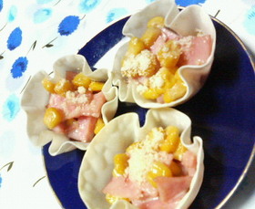 お弁当に✿餃子カップで❀簡単おかず✿