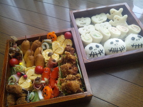 保育園運動会お弁当2009(ﾊﾛｳｨﾝ)