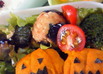 かぼちゃの茶巾♪ハロウィンバージョン