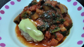 簡単❤オシャレ❤ﾁｷﾝのﾄﾏﾄｿｰｽ♬