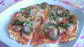 薄力粉だけで簡単PIZZA！
