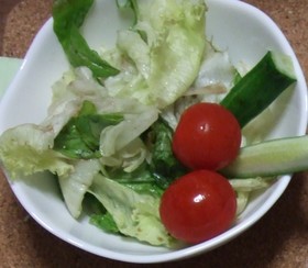 簡単水切りサラダ