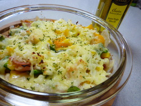 ☆ パンと野菜のグラタン仕立て