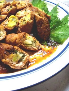 豚肉の白菜と大葉巻き