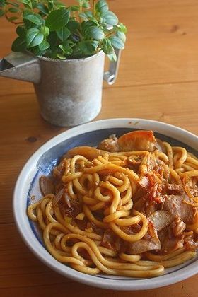 B１グランプリ　おうちでホルモンうどん♪