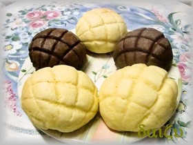 子供大好き！しっとりメロンパン
