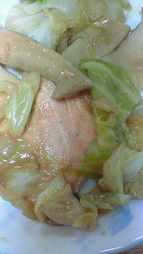 鮭のちゃんちゃん焼き
