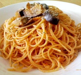 茄子が甘～い♡パスタ