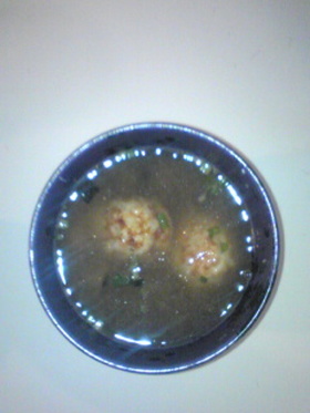松茸の味お吸い物で簡単明石焼き