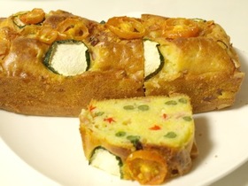 ケークサクレ〜甘くないケーキ