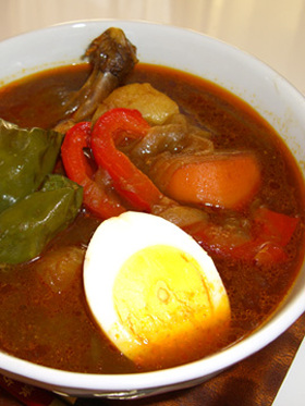 圧力鍋で本格スープカレー☆（素使用）