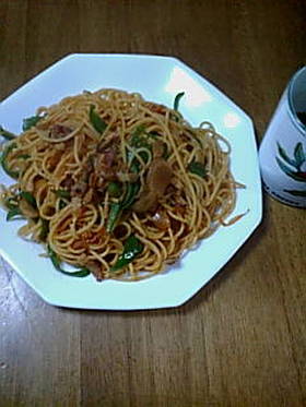 喫茶店風・簡単ナポリタン♪