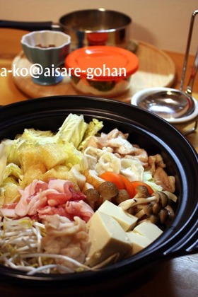 「特製★お鍋スープ　＊ピリ辛味噌味＊」