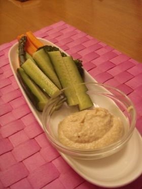 ★温野菜のスティックサラダ豆腐ディップ★