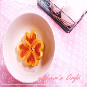 お弁当に♬桃色のたまご焼き♡