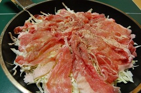蒸し豚　キャベツバージョン