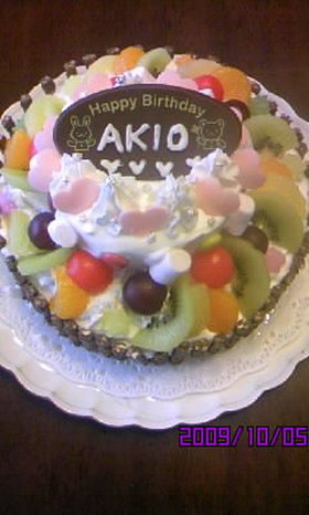 バースデーケーキ