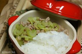 セロリ炒め