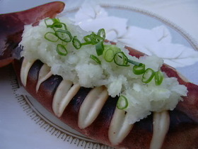 イカのまんまる焼き　照り焼き味