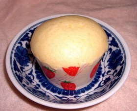 ダブルチーズDE蒸しケーキ