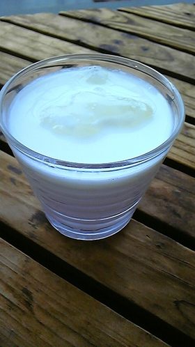 お手軽❤飲むヨーグルト☆