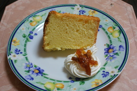 みかんのシフォンケーキ***