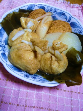 おでんに簡単おいしい巾着　おまけ付き