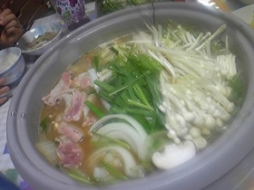 我が家の美味しいキムチ鍋♪
