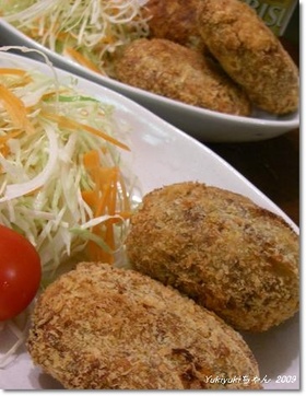ちょっぴりスパイシー★サツマイモコロッケ