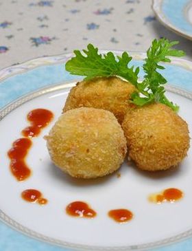 チーズin里芋のクリーミーコロッケ