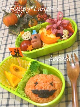 2009☆ハロウィンのお弁当（キャラ弁）