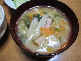 和風ミネストローネ♪