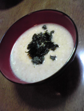 大豆とひよこ豆のヘルシーお麩スープ